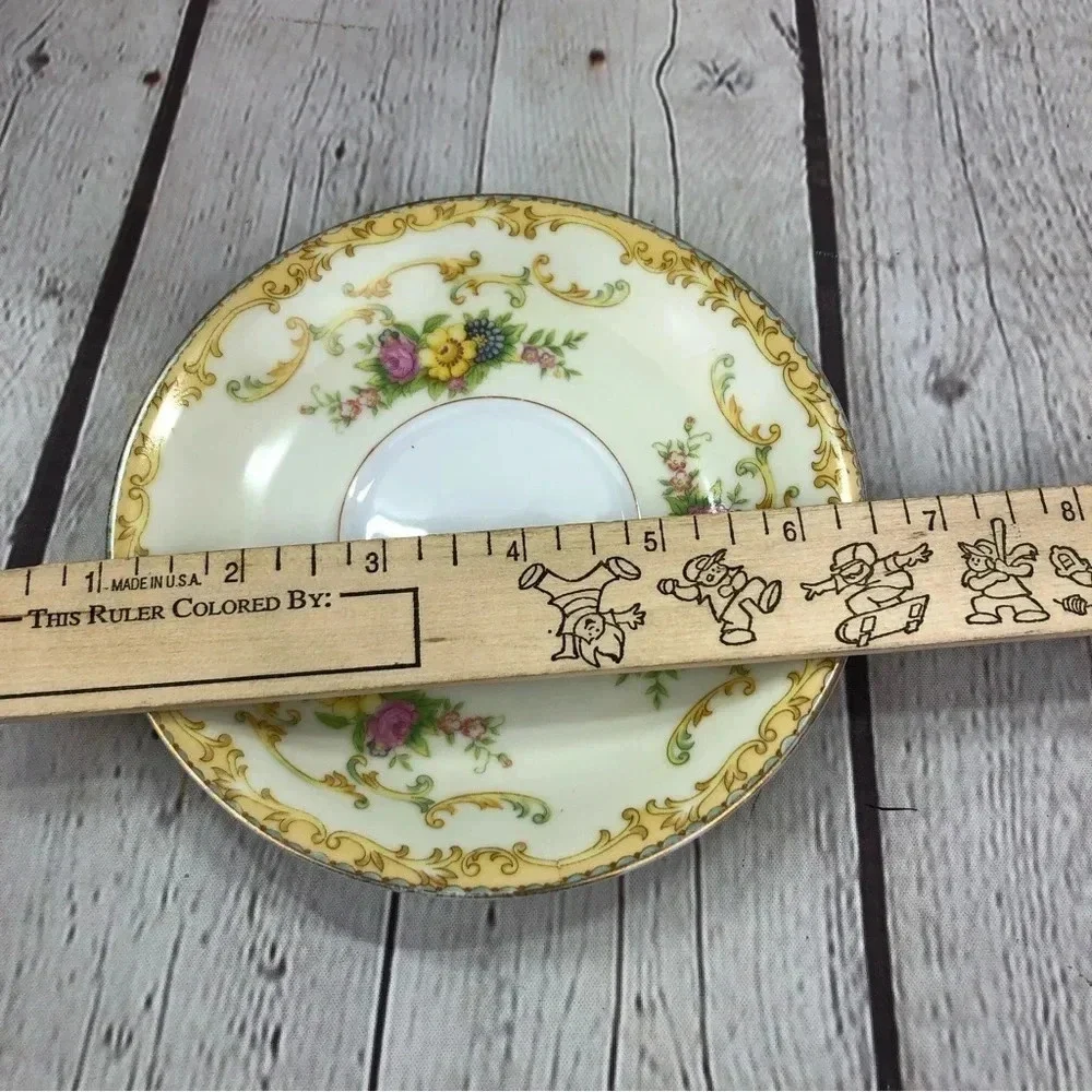 vintage Mimi by NORITAKE saucer